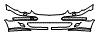 Bumper Kit pattern for the 2007 Mercedes Benz C280