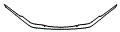 Upper Rear Bumper Kit pattern for the 2007 Mercedes Benz C280