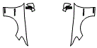 Full Fender and Mirror Kit pattern for the 2014 Mercedes Benz CL65