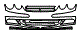 Bumper kit pattern for the 2005 Mercedes Benz CL600