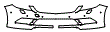 Bumper Kit pattern for the 2014 Mercedes Benz CL550