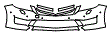 Bumper Kit pattern for the 2014 Mercedes Benz CL63