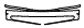 Bumper kit pattern for the 2000 Mercedes Benz C280