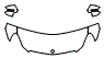 Hood, Fender and Mirror Kit pattern for the 2011 Mercedes Benz SL550