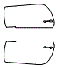 Door Kit pattern for the 2011 Mercedes Benz SL65