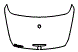 Trunk Lid Kit pattern for the 2007 Mercedes Benz SL550