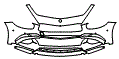 Bumper Kit pattern for the 2017 Mercedes Benz SL Roadster
