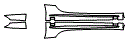 Rocker Panel Kit pattern for the 2017 Mercedes Benz SL Roadster