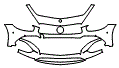 Bumper Kit pattern for the 2017 Mercedes Benz SL Roadster