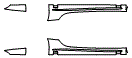Rocker Panel Kit pattern for the 2017 Mercedes Benz SL Roadster