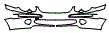 Bumper Kit pattern for the 2006 Mercedes Benz SL500