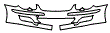 Bumper Kit pattern for the 2007 Mercedes Benz SL550