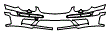Bumper Kit pattern for the 2008 Mercedes Benz SL65