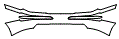 Rear Bumper Kit pattern for the 2008 Mercedes Benz SL55