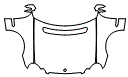 Hood, Fender and Mirror Kit pattern for the 2005 Mercedes Benz CLK320