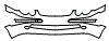 Bumper Kit pattern for the 2005 Mercedes Benz CLK320