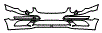 Bumper and Luggage Area Kit pattern for the 2006 Mercedes Benz CLK55