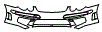 Bumper Kit pattern for the 2008 Mercedes Benz CLK63