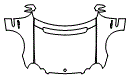 Full Hood, Fender and Mirror Kit pattern for the 2008 Mercedes Benz CLK63