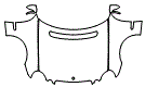 Full Hood, Fender and Mirror Kit pattern for the 2009 Mercedes Benz E320 Bluetec