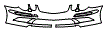 Bumper and Luggage Area Kit pattern for the 2008 Mercedes Benz E350