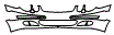 Bumper Kit pattern for the 2005 Mercedes Benz E320