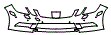 Bumper Kit pattern for the 2011 Mercedes Benz E550