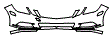Bumper Kit pattern for the 2011 Mercedes Benz E550