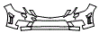 Bumper Kit pattern for the 2011 Mercedes Benz E63