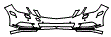 Bumper Kit pattern for the 2011 Mercedes Benz E550
