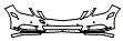 Bumper Kit pattern for the 2011 Mercedes Benz E550