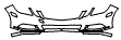Bumper Kit pattern for the 2011 Mercedes Benz E550