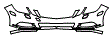Bumper Kit pattern for the 2011 Mercedes Benz E550