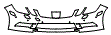 Bumper Kit pattern for the 2011 Mercedes Benz E550