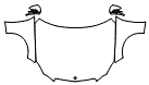 Full Hood, Fender and Mirror Kit pattern for the 2012 Mercedes Benz E63