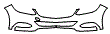 Bumper Kit pattern for the 2015 Mercedes Benz E350