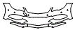 Bumper Kit pattern for the 2015 Mercedes Benz E350