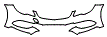 Bumper Kit pattern for the 2015 Mercedes Benz E350