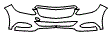 Bumper Kit pattern for the 2015 Mercedes Benz E350