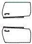 Door Kit pattern for the 2015 Mercedes Benz E400