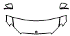 Hood, Fender and Mirror Kit pattern for the 2023 Mercedes Benz E-Class Sedan