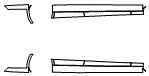 Rocker Panel Kit pattern for the 2023 Mercedes Benz E-Class Sedan