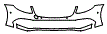Bumper Kit pattern for the 2019 Mercedes Benz E-Class Wagon