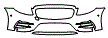 Bumper Kit pattern for the 2017 Mercedes Benz E-Class Sedan