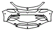 Bumper Kit pattern for the 2019 Mercedes Benz E-Class Wagon