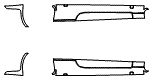 Rocker Panel Kit pattern for the 2023 Mercedes Benz E-Class Cabriolet