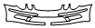 Bumper Kit pattern for the 2006 Mercedes Benz E55