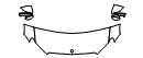 Hood, Fender and Mirror Kit pattern for the 2023 Mercedes Benz E-Class Cabriolet