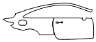 Rear Fender and Door Kit pattern for the 2023 Mercedes Benz E-Class Coupe