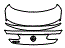 Trunk Lid Kit pattern for the 2018 Mercedes Benz E-Class Coupe